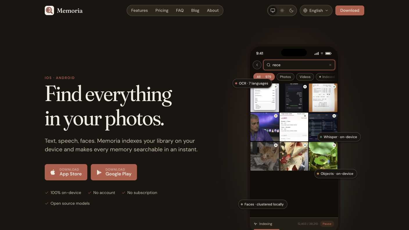 Memoria screenshot 1