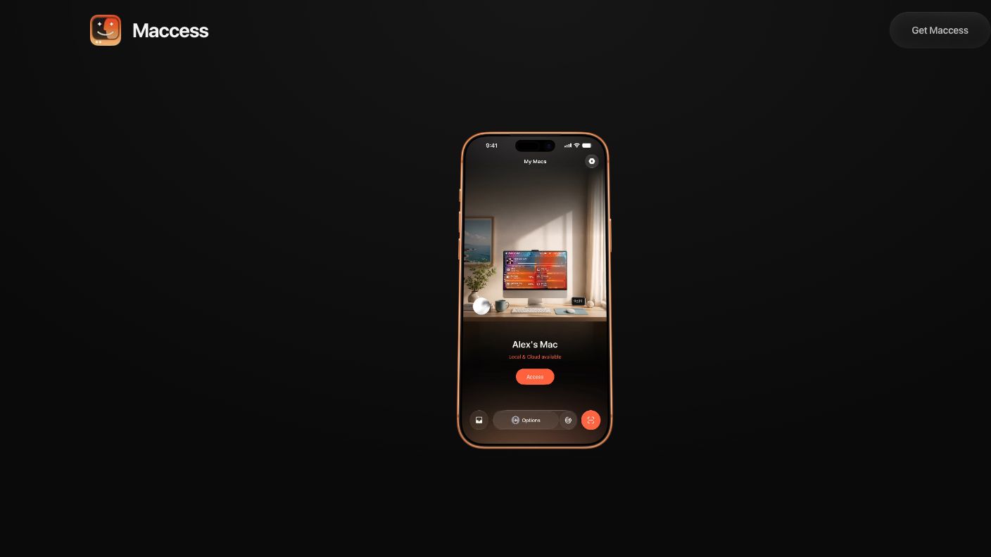 Maccess screenshot 1