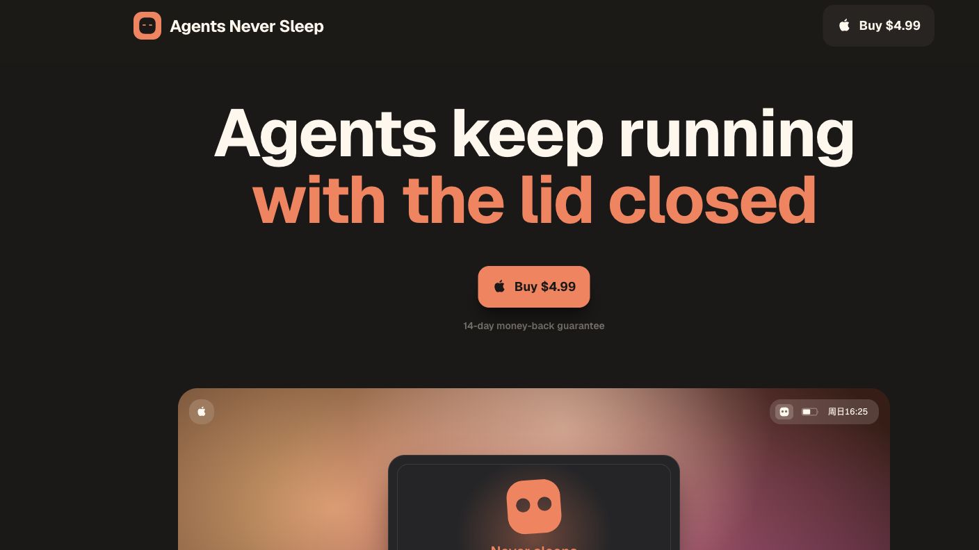 Agents Never Sleep screenshot 1
