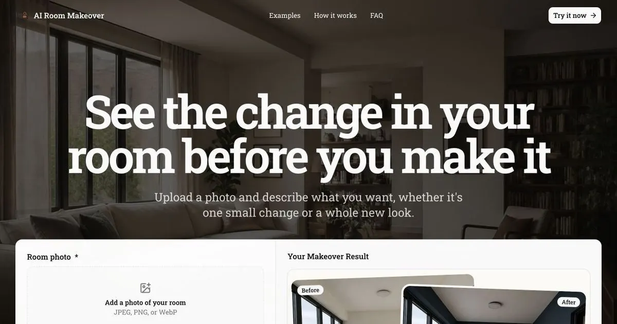 AI Room Makeover screenshot 1