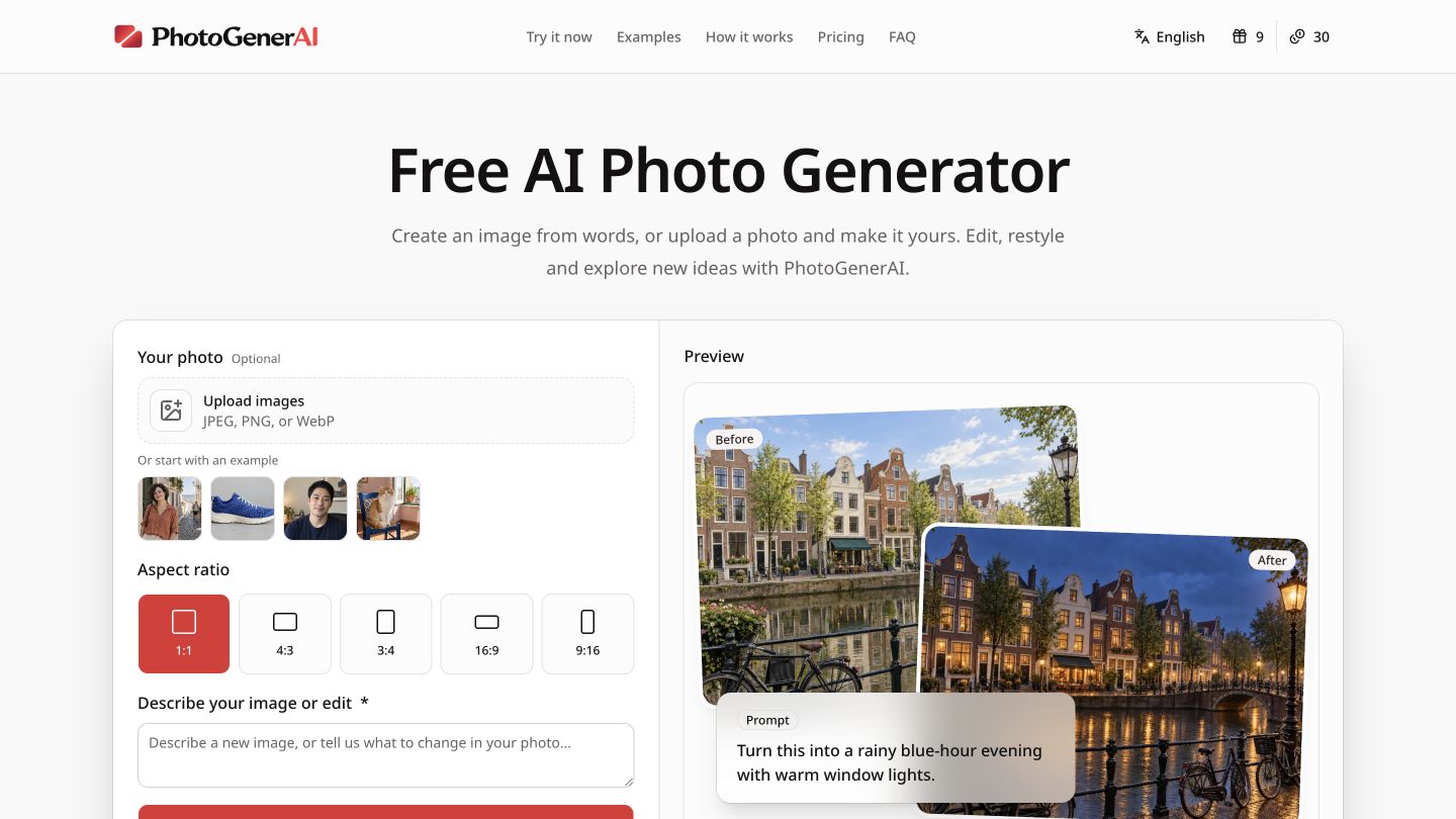 PhotoGenerAI screenshot 1