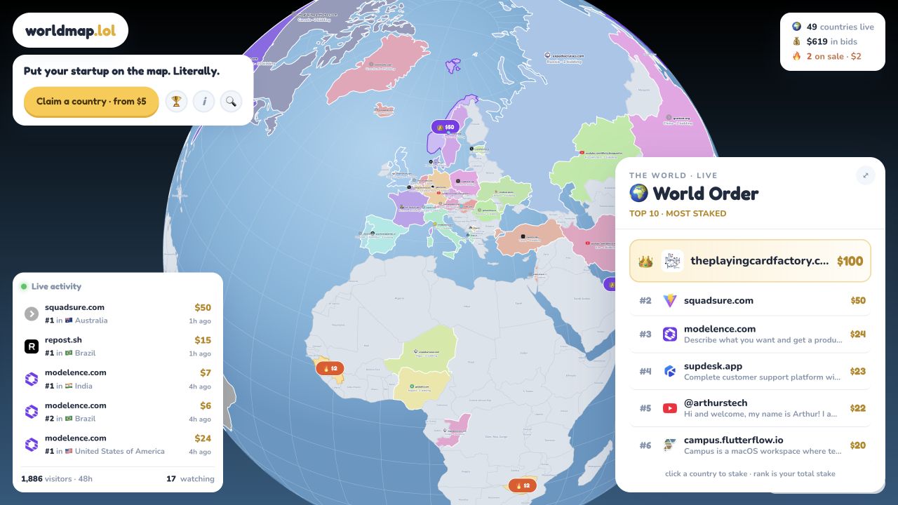 WorldMap.lol screenshot 1