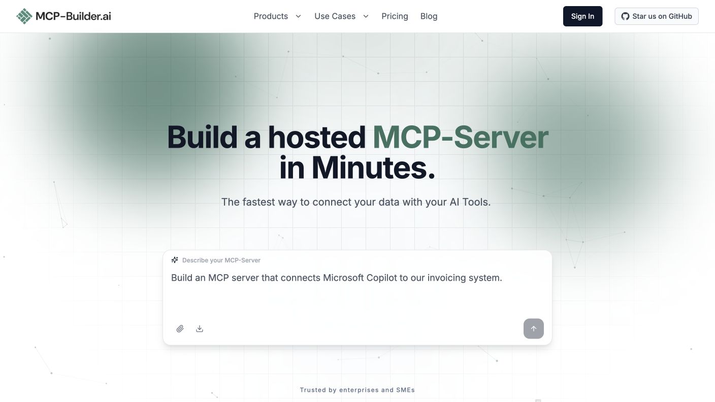 MCP-Builder.ai screenshot 1