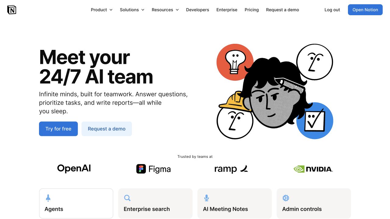 Notion AI screenshot 1